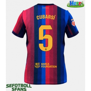 Barcelona Pau Cubarsi #5 Hemmatröja 2026-27 Kortärmad